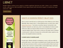 Tablet Screenshot of libnet.cz